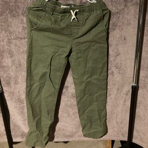 Green khaki pants